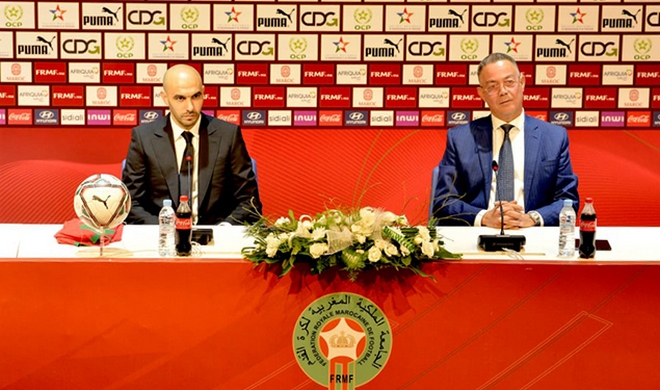 لقجع يهرع لإنقاذ الركراكي من مستنقع الإعلام